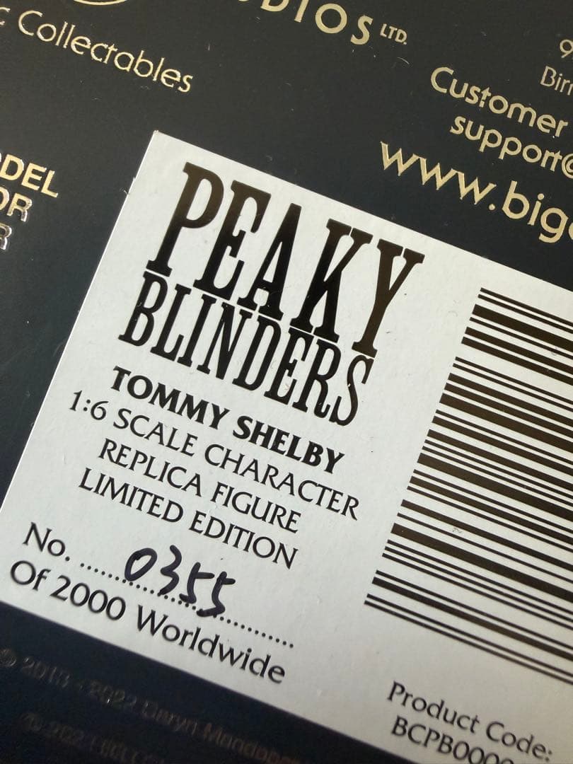 トーマス・シェルビー ピーキー・ブラインダーズ レプリカフィギュア 1