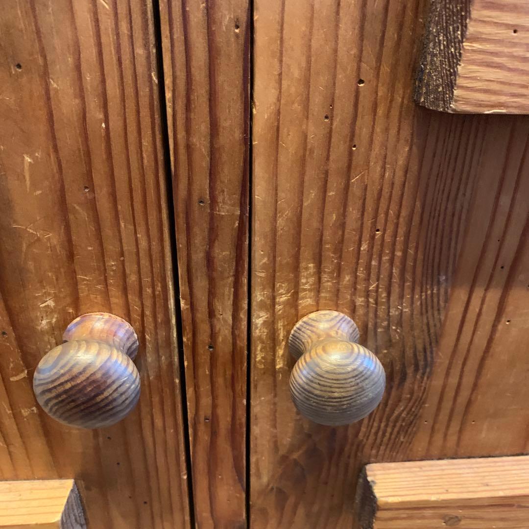 木製ワインラック　カウンター　食器棚