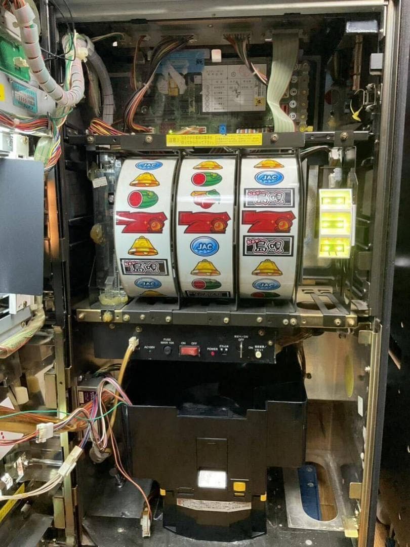 【パチスロ実機】オリンピア★NEW島唄30【オートプレイ付不要機付】４号機