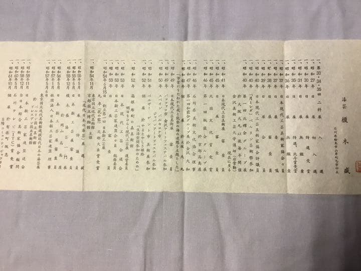 銘々皿　輪島塗　5  榎木　盛　作