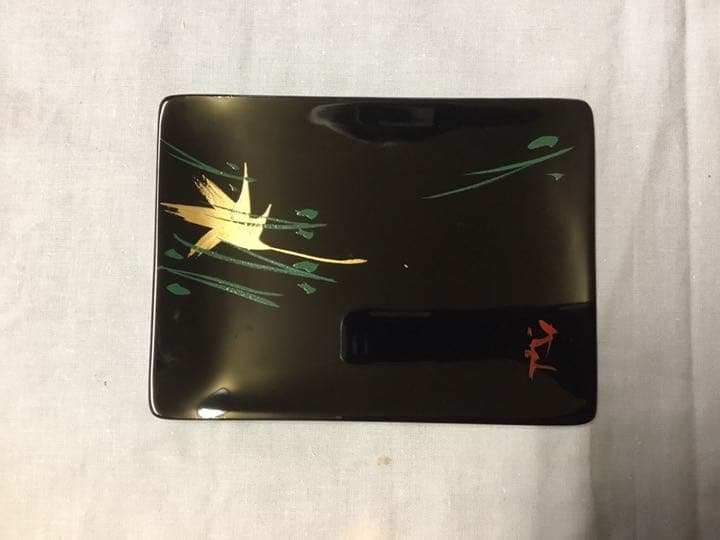 銘々皿　輪島塗　5  榎木　盛　作