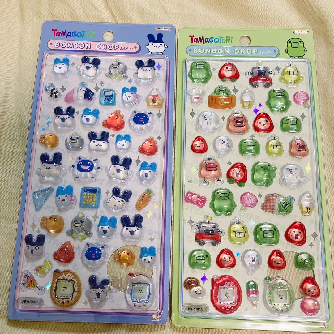 正規品 ボンボンドロップシール たまごっち 4枚セット - メルカリ