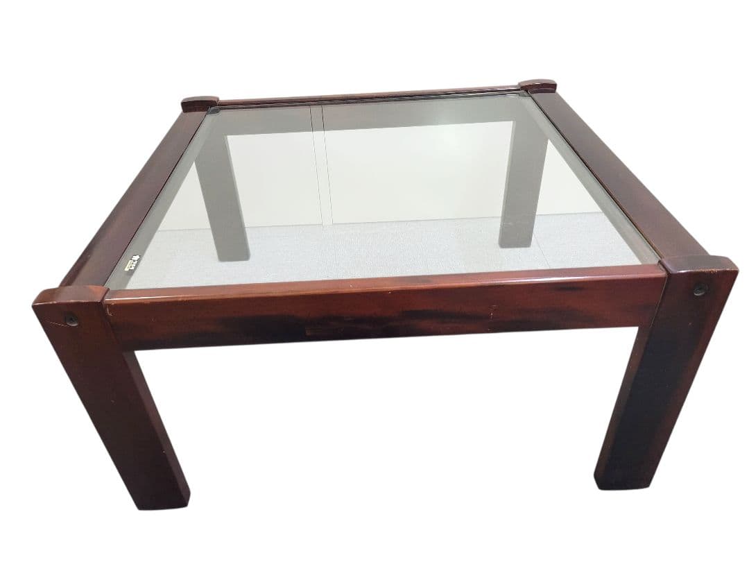 カリモク ガラステーブル センターテーブル ローテーブル
