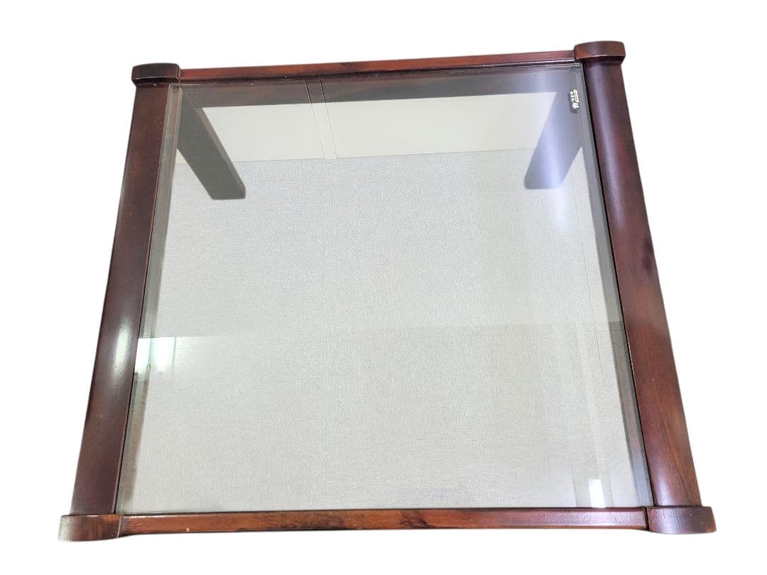 カリモク ガラステーブル センターテーブル ローテーブル