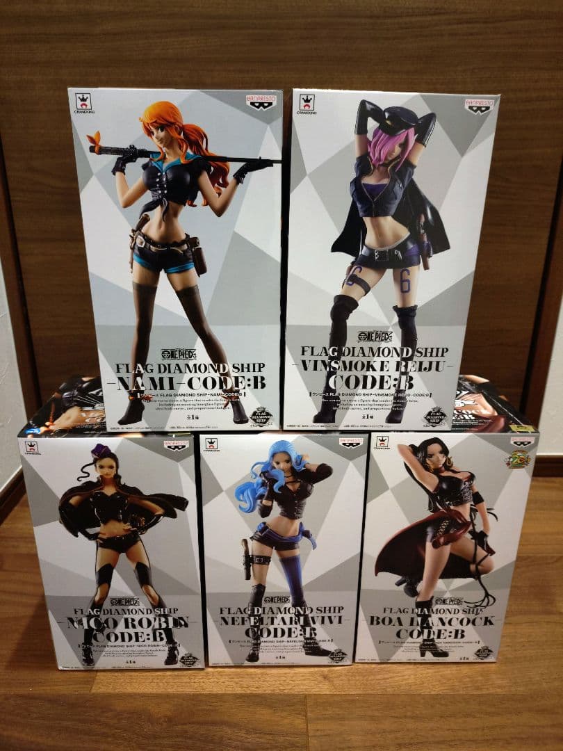 FLAG DIAMOND SHIP フィギュア 5体セット