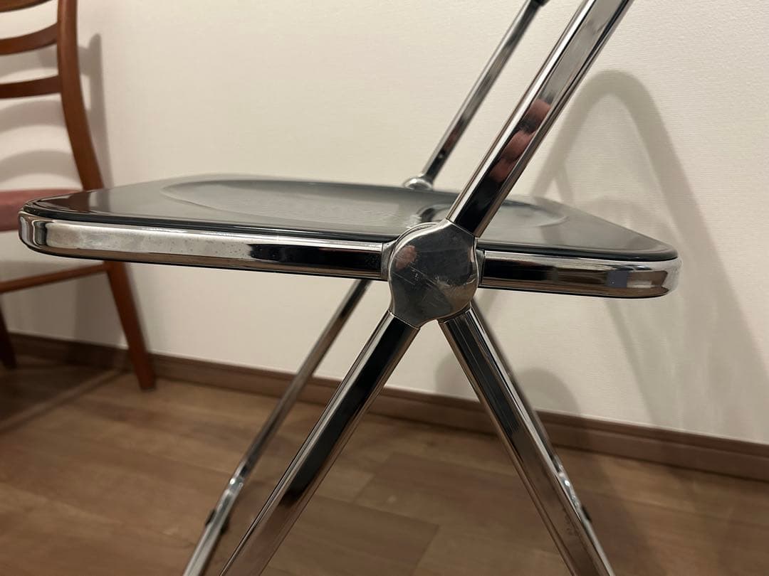 正規品　プリアチェア　クローム　カステリ　ジャンカルロ・ピレッティ　椅子