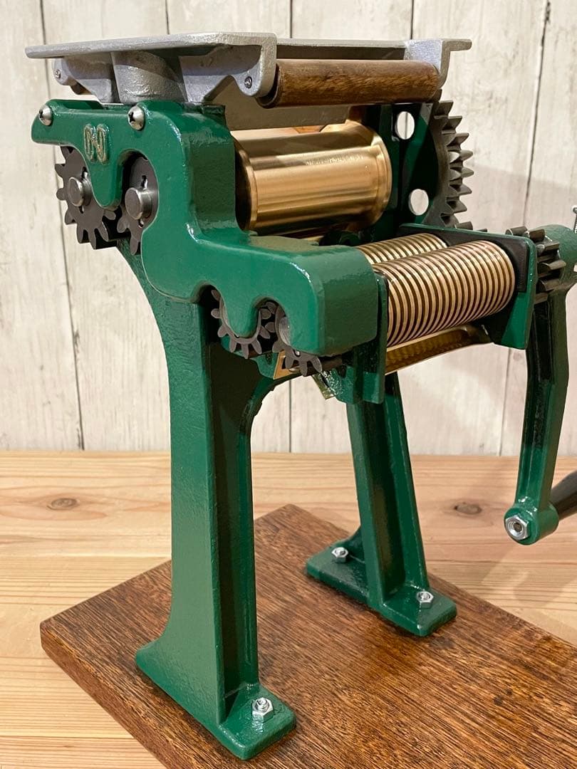 小野式製麺機【2510-09】説明書コピー.トラブル予防運用ガイド.麺帯ハンガー