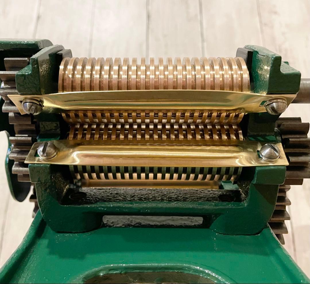 小野式製麺機【2510-09】説明書コピー.トラブル予防運用ガイド.麺帯ハンガー