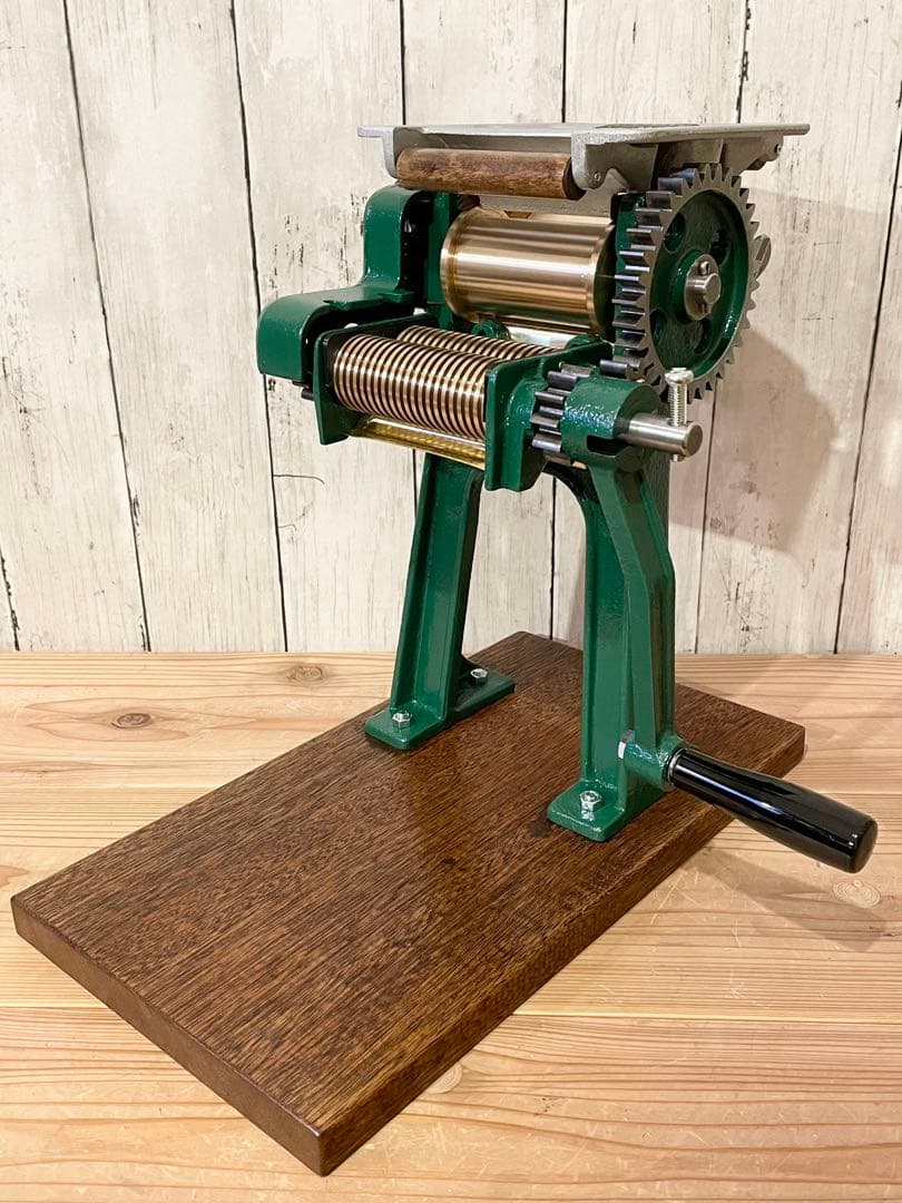 小野式製麺機【2510-09】説明書コピー.トラブル予防運用ガイド.麺帯ハンガー