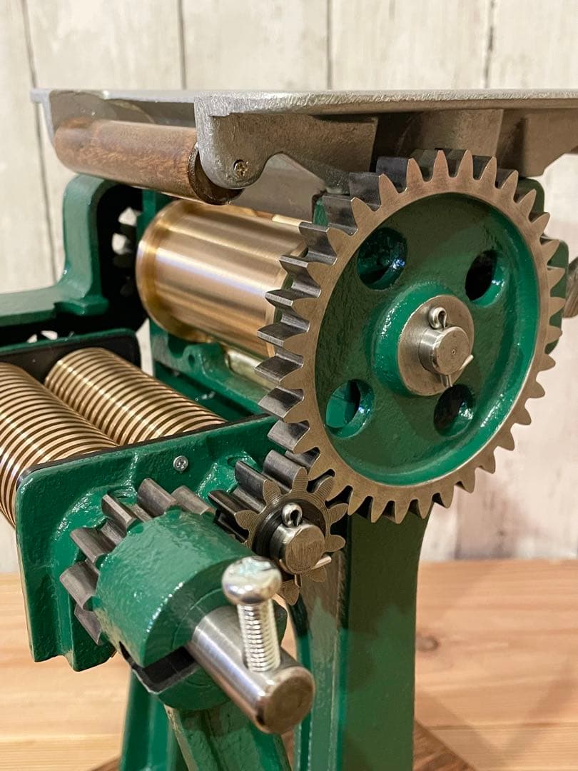 小野式製麺機【2510-09】説明書コピー.トラブル予防運用ガイド.麺帯ハンガー