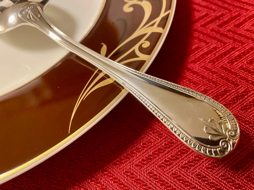 素敵☆マルメゾン☆美品】クリストフル マルメゾン コンソメスプーン