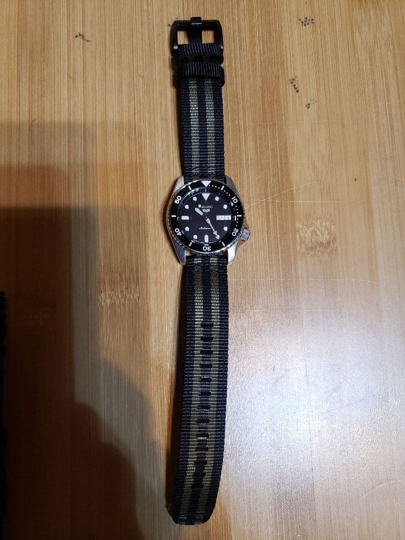 SEIKO 腕時計 セイコー 4r36-14b0 ブラック 稼働品
