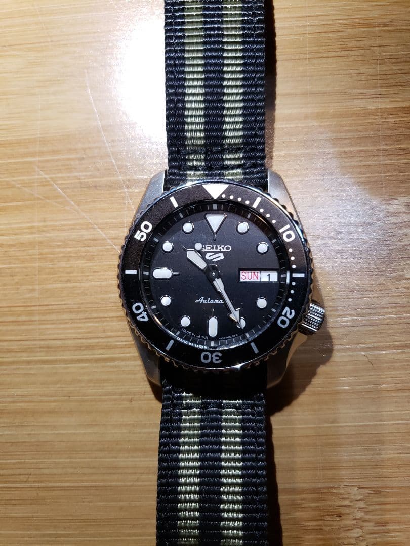 SEIKO 腕時計 セイコー 4r36-14b0 ブラック 稼働品