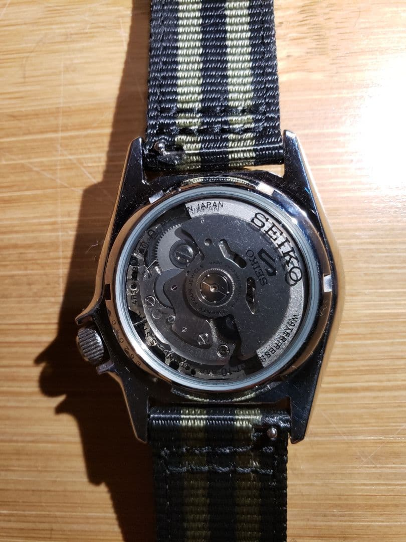 SEIKO 腕時計 セイコー 4r36-14b0 ブラック 稼働品