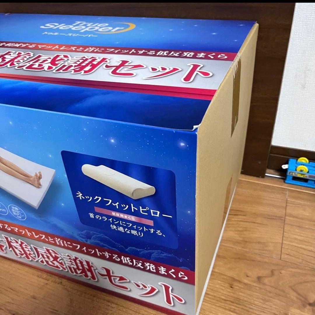 トゥルースリーパー 低反発マットレス ネックフィットピローセット