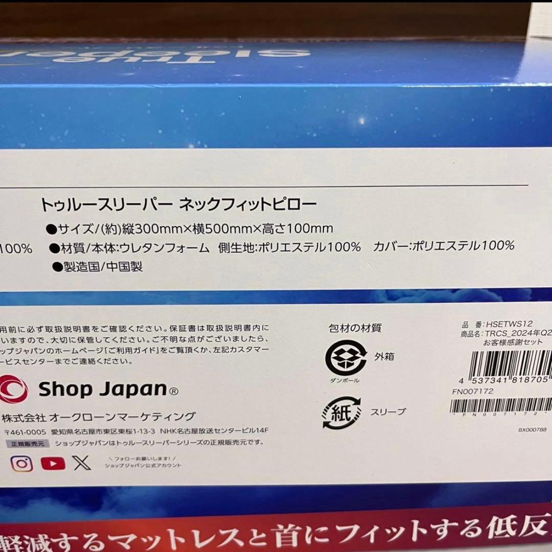 トゥルースリーパー 低反発マットレス ネックフィットピローセット