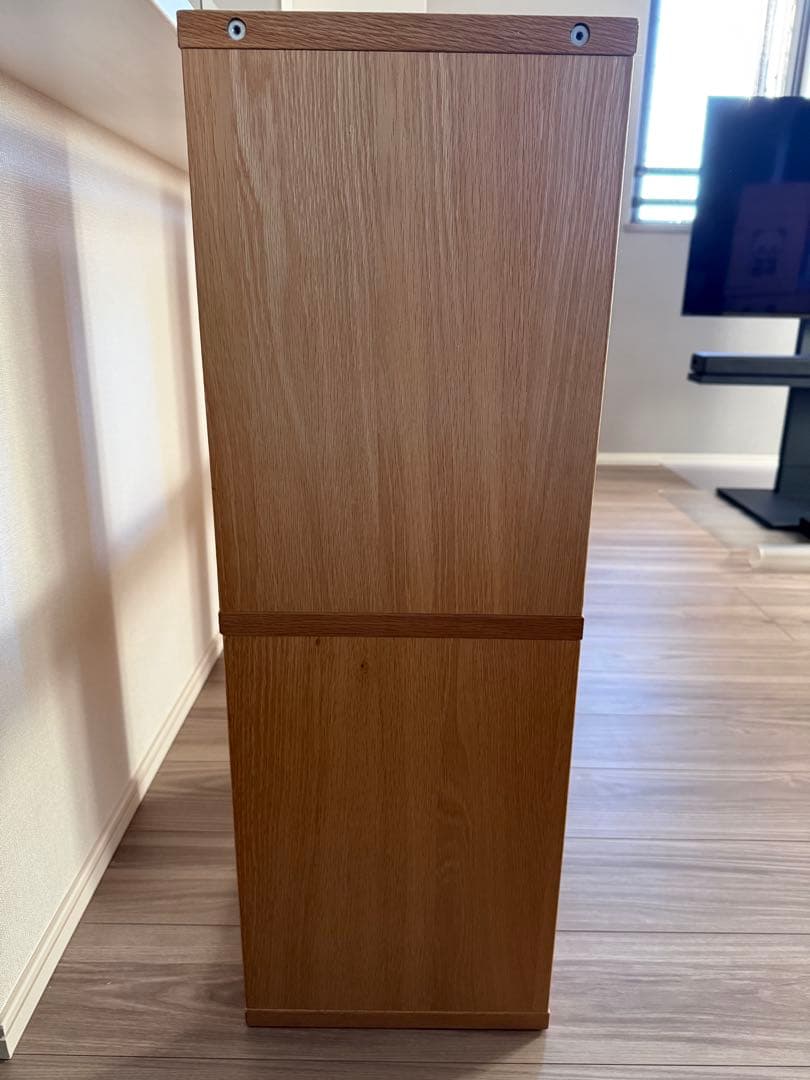 無印良品｜スタッキングシェルフセット・５段×２列・オーク材