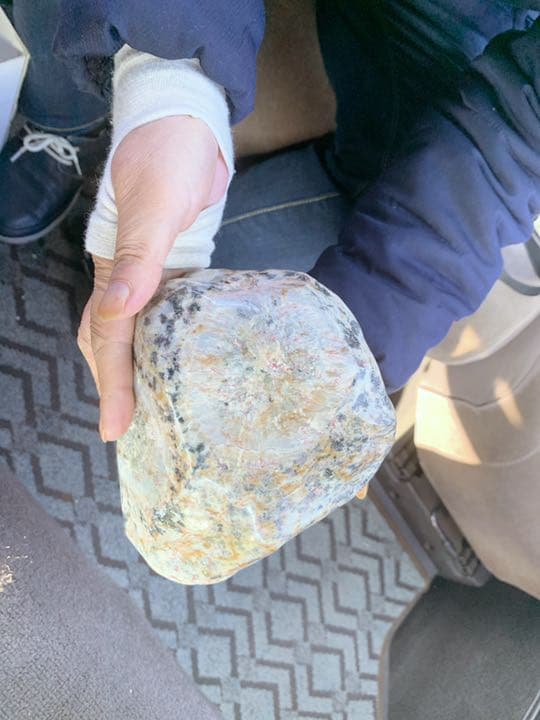 鑑賞石用菊花石