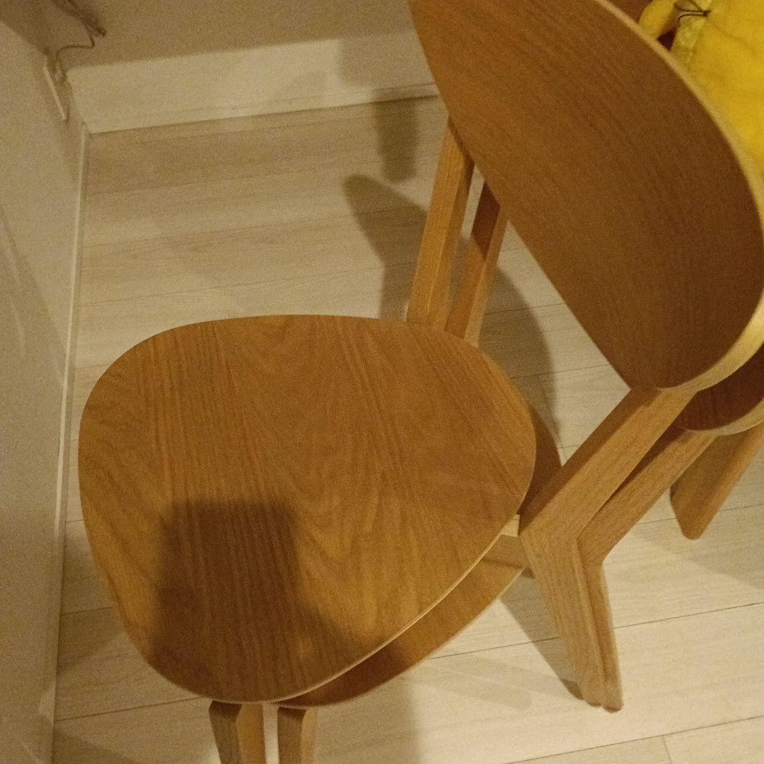 イケアNORDMYRA ノールドミーラダイニングチェアナチュラルウッド 2脚‼️