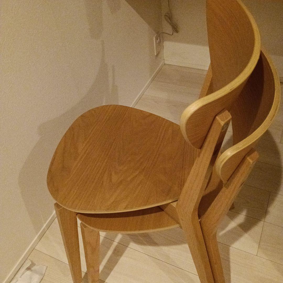 イケアNORDMYRA ノールドミーラダイニングチェアナチュラルウッド 2脚‼️