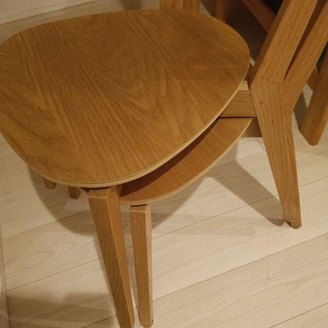 イケアNORDMYRA ノールドミーラダイニングチェアナチュラルウッド 2脚‼️