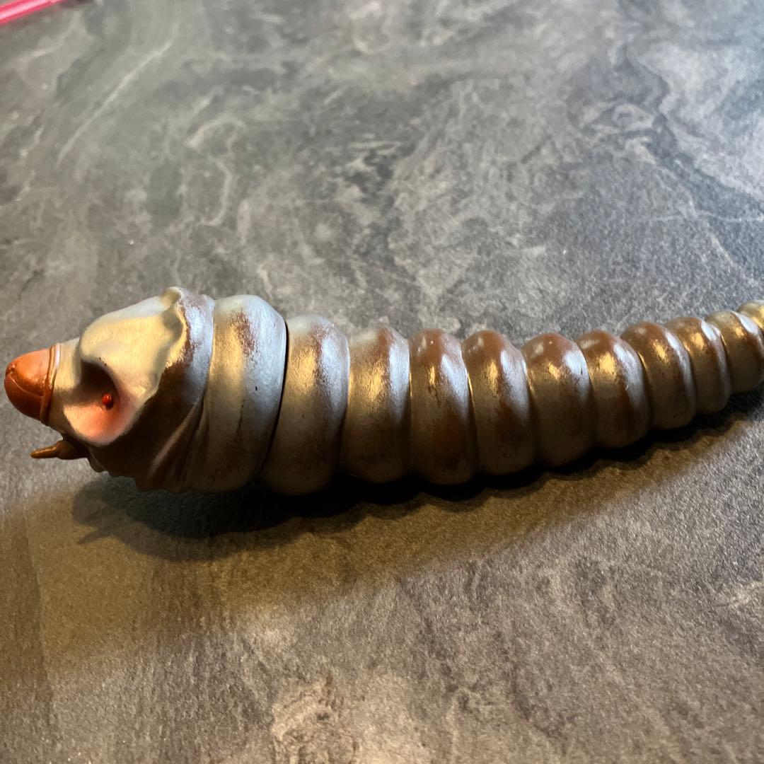 東宝映像モスラ幼虫ソフビ 山勝製 昭和レトロ - メルカリ