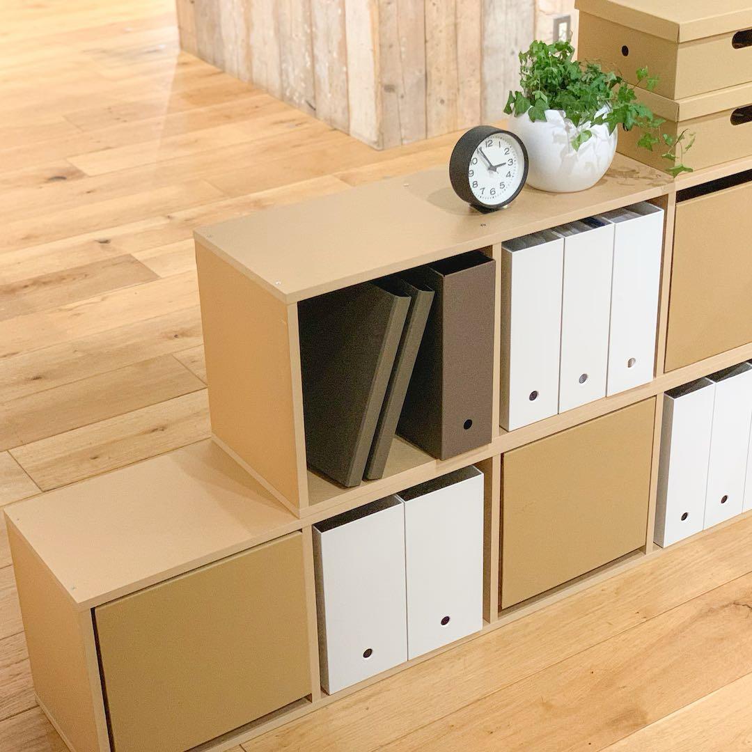 ☘️送料無料⭐️美品⭐️２個セット⭐️無印⭐️廃盤希少⭐️パルプボードボックス⭐️