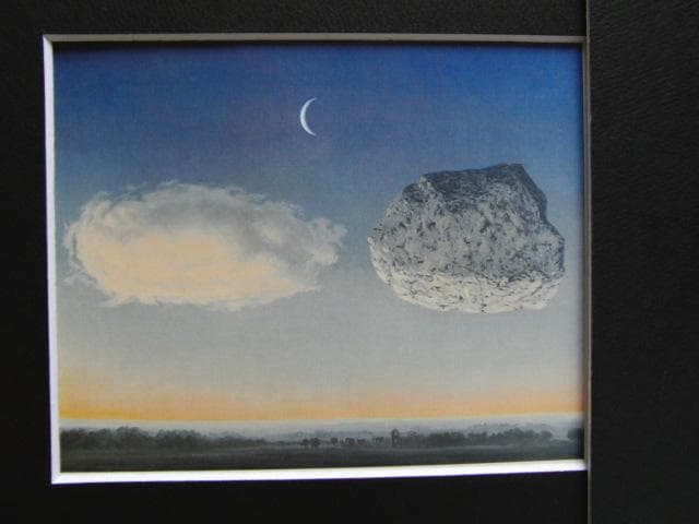 ルネ・マグリット、アルゴンヌの戦い、希少な画集より、新品高級額