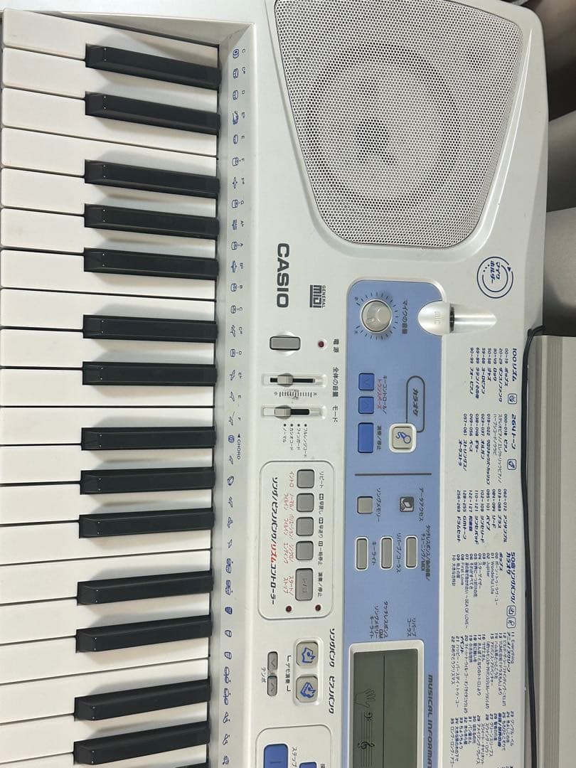 電子ピアノ CASIO カシオ 光ナビゲーションキーボード LK-180TV - メルカリ