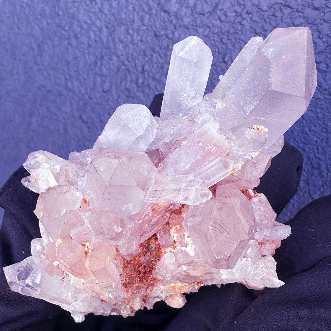 爆レア❗️浄化❗️超綺麗♡超強いパワー ピンク ヒマラヤ クラスター天然石A1522