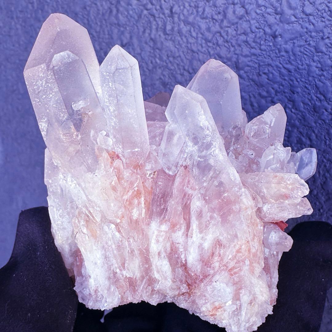 爆レア❗️浄化❗️超綺麗♡超強いパワー ピンク ヒマラヤ クラスター天然石A1522