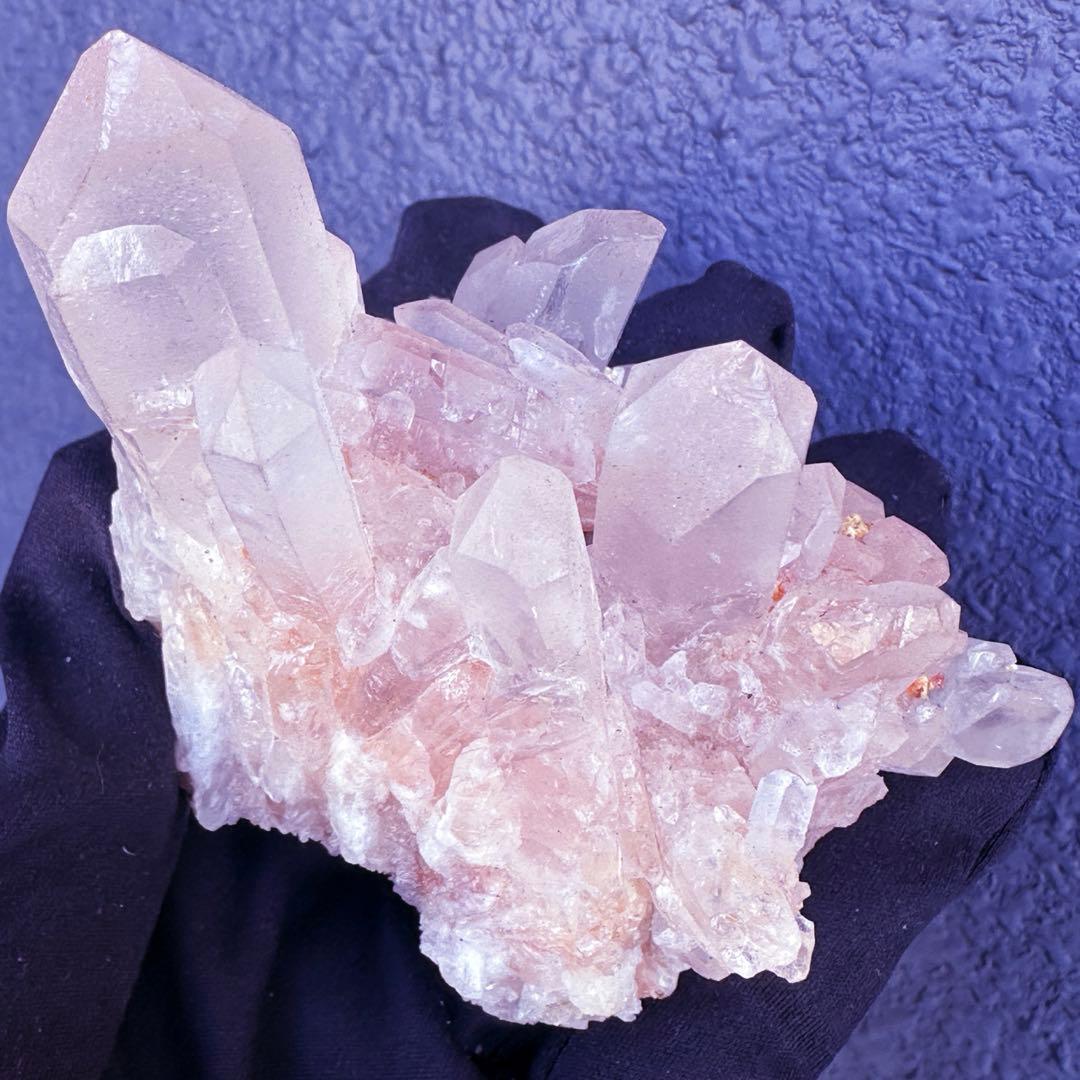 爆レア❗️浄化❗️超綺麗♡超強いパワー ピンク ヒマラヤ クラスター天然石A1522