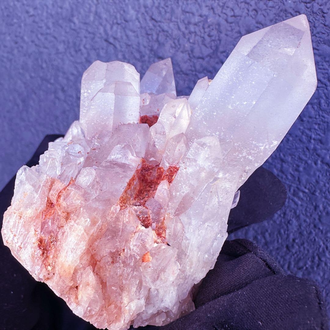 爆レア❗️浄化❗️超綺麗♡超強いパワー ピンク ヒマラヤ クラスター天然石A1522