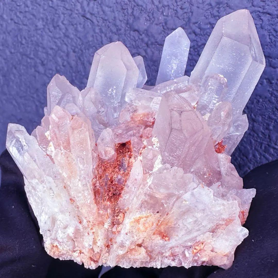 爆レア❗️浄化❗️超綺麗♡超強いパワー ピンク ヒマラヤ クラスター天然石A1522