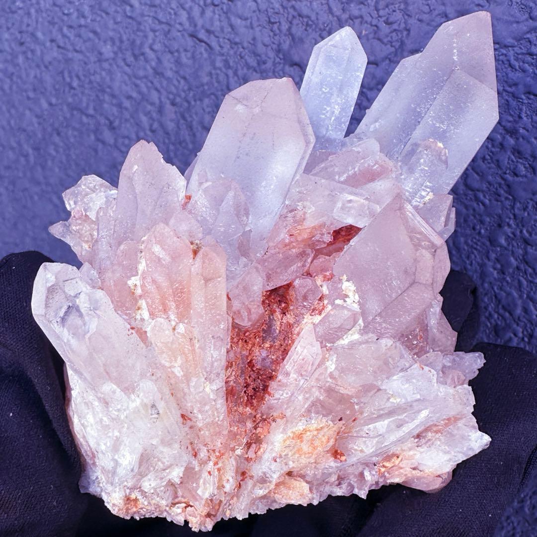 爆レア❗️浄化❗️超綺麗♡超強いパワー ピンク ヒマラヤ クラスター天然石A1522