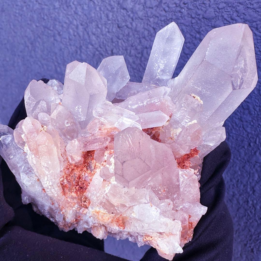 爆レア❗️浄化❗️超綺麗♡超強いパワー ピンク ヒマラヤ クラスター天然石A1522