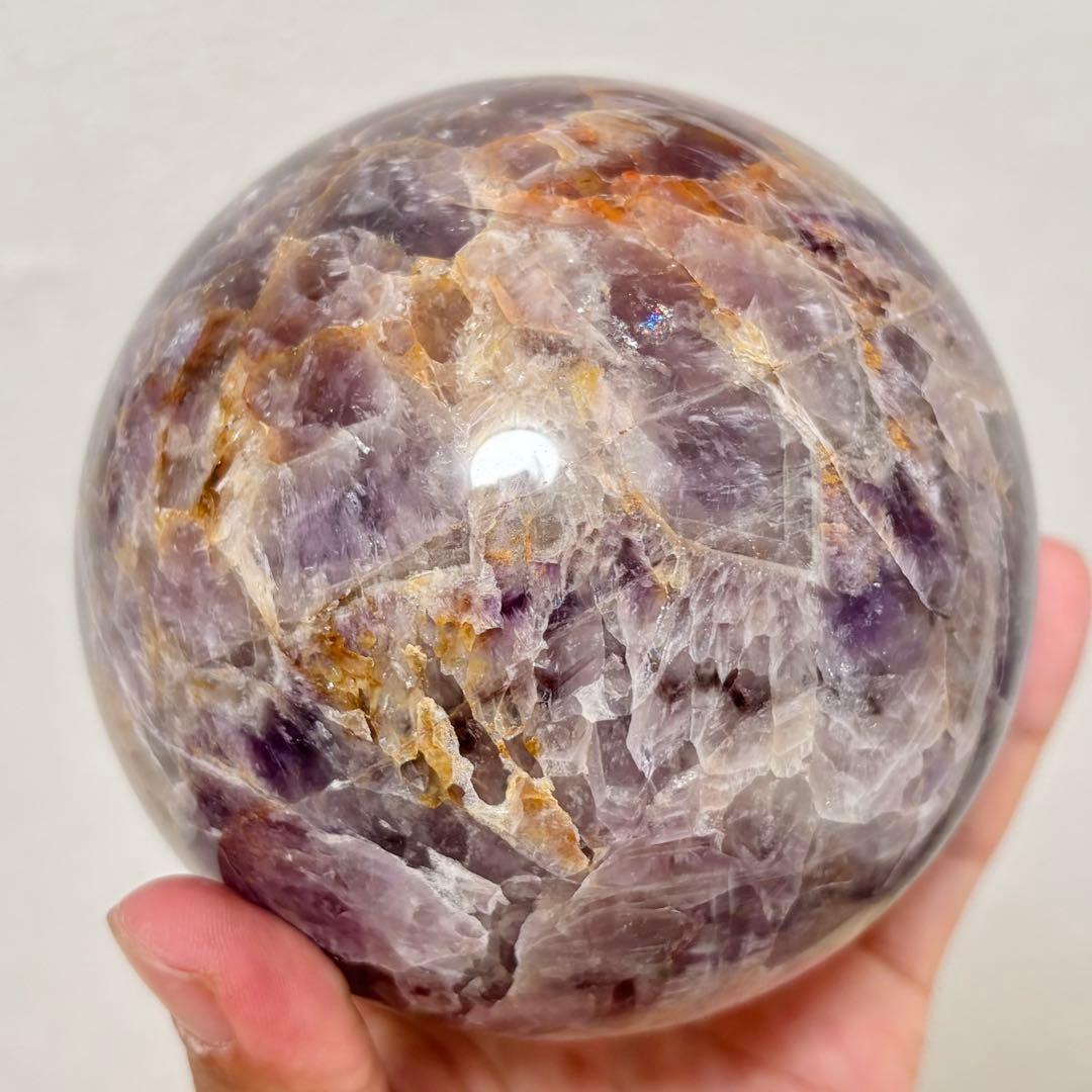 アメジスト 紫水晶 特大 スフィア 丸玉 パワーストーン 天然石 風水
