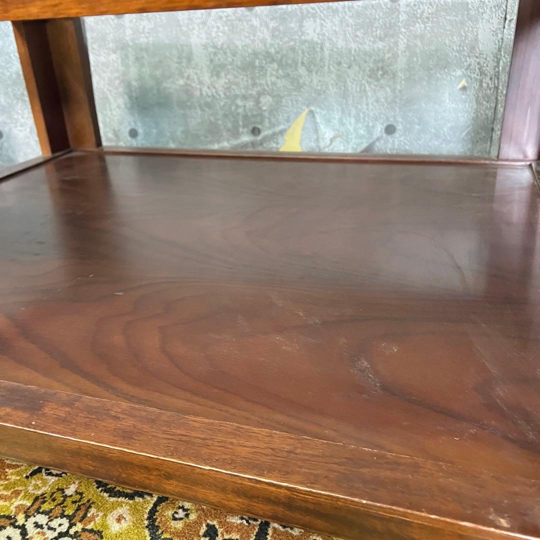 ꧁FUJI FURNITURE 冨士ファニチア꧂ガラステーブル センター ロー