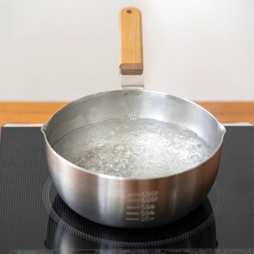 茅乃舎別誂え 雪平鍋 18cm (IH対応)