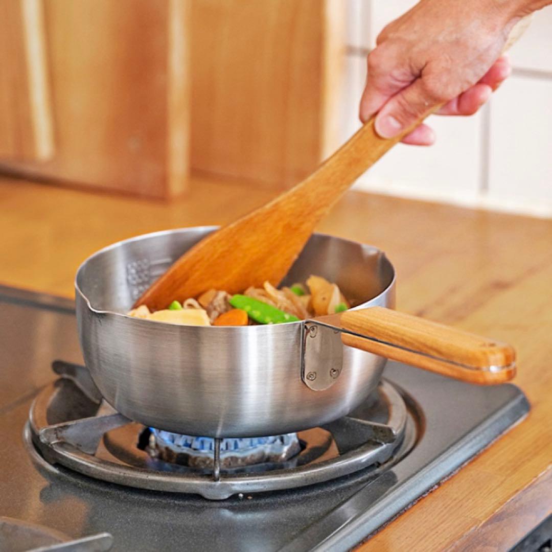 茅乃舎別誂え 雪平鍋 18cm (IH対応)