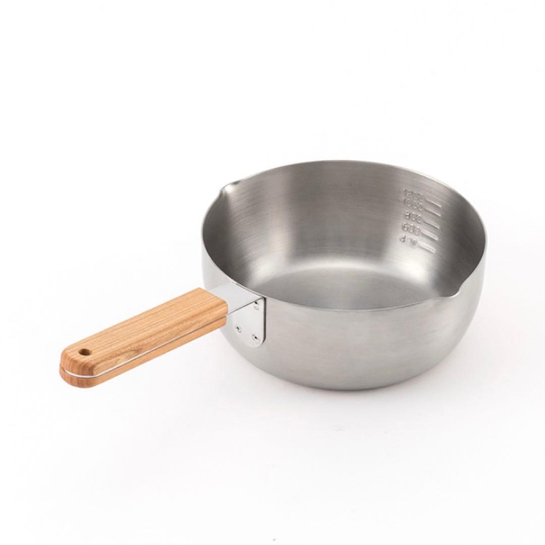 茅乃舎別誂え 雪平鍋 18cm (IH対応)