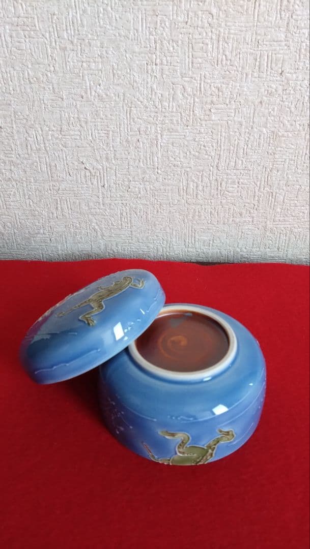 昇峰 伊藤南山 清水焼 京焼 鳥獣戯画 蓋物 小物入れ 交趾 - メルカリ
