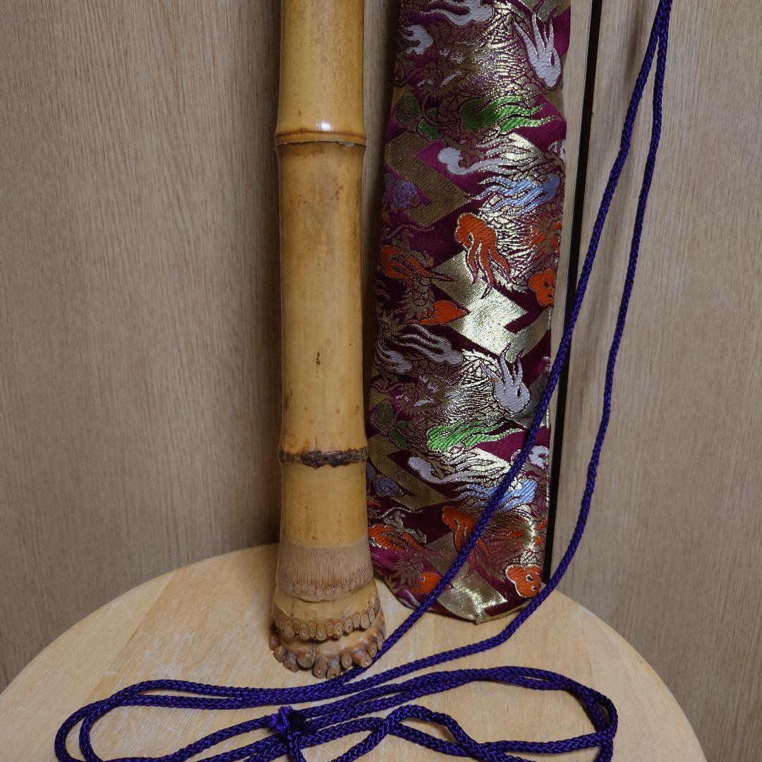 尺八 竹製 専用ケース付き（64cm 2尺1寸）