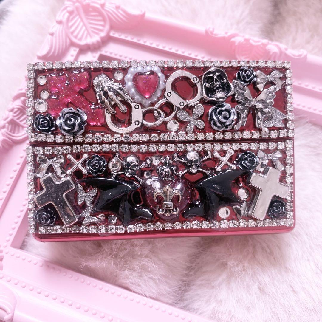 ♡ iQOS たばこデコケース 地雷系 量産型 パンク ゴテゴテ 現品