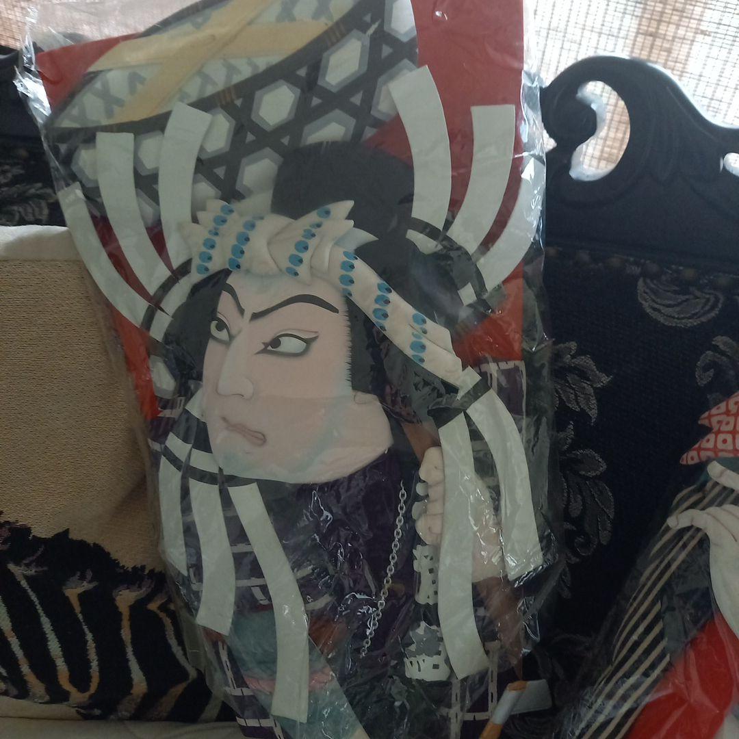 大型羽子板2枚(お正月飾り)高さ60cm