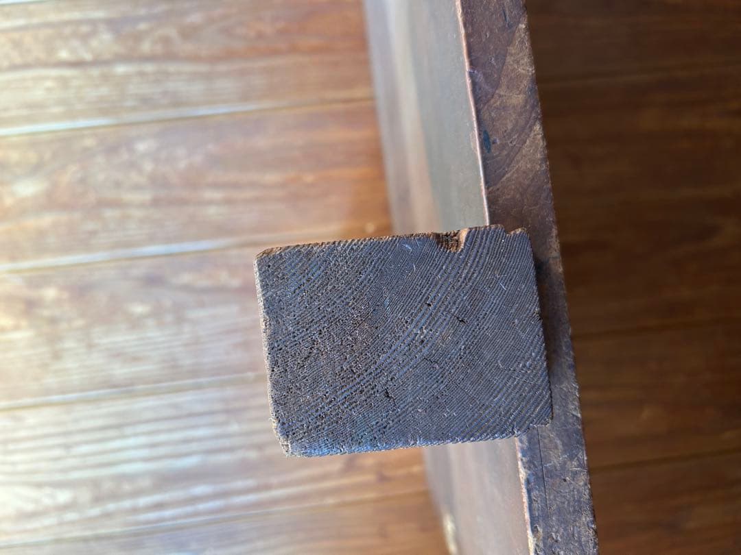 一枚板　和装裁ち台　花台 飾り台 古道具