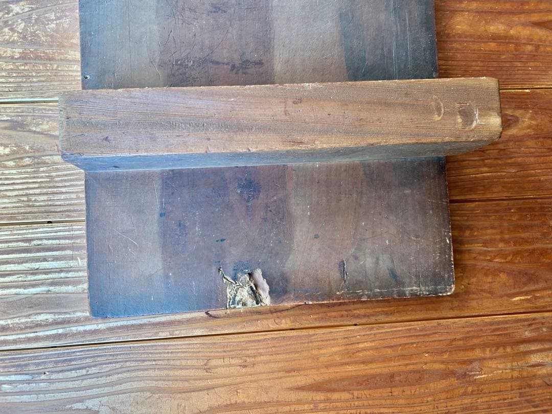 一枚板　和装裁ち台　花台 飾り台 古道具