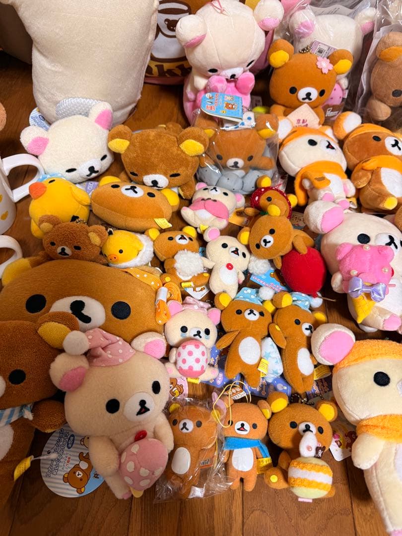 【レア】リラックマ ぬいぐるみ・マスコットまとめ55個　平成レトロ　コレクション