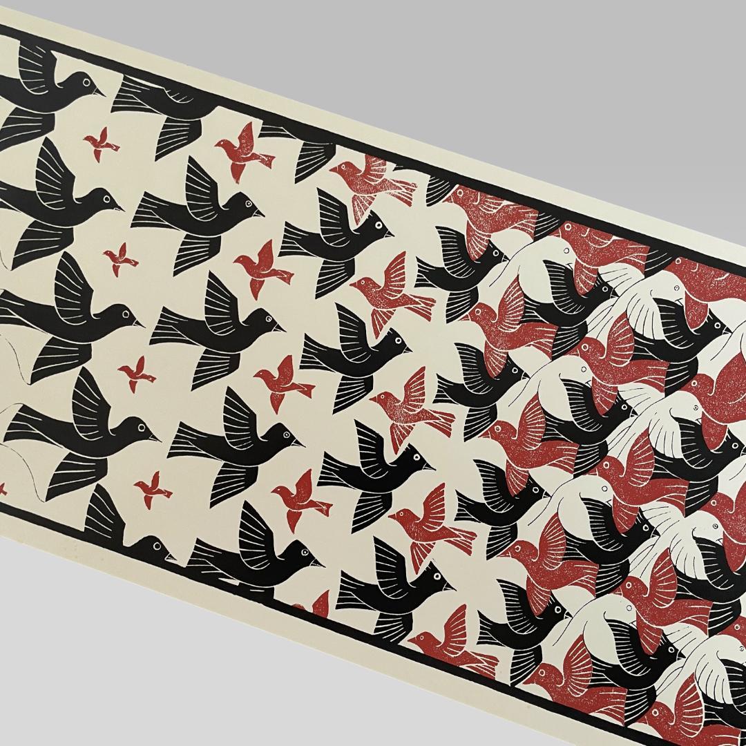 70s【M.C.エッシャー】ヴィンテージ ポスター4枚セット