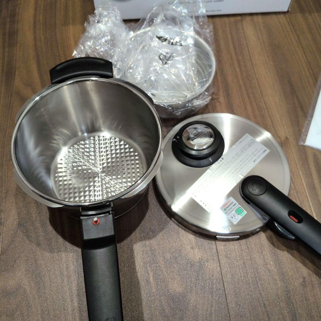 【未使用/箱あり】Fissler　コンフォート圧力鍋 2.5L　径18cm